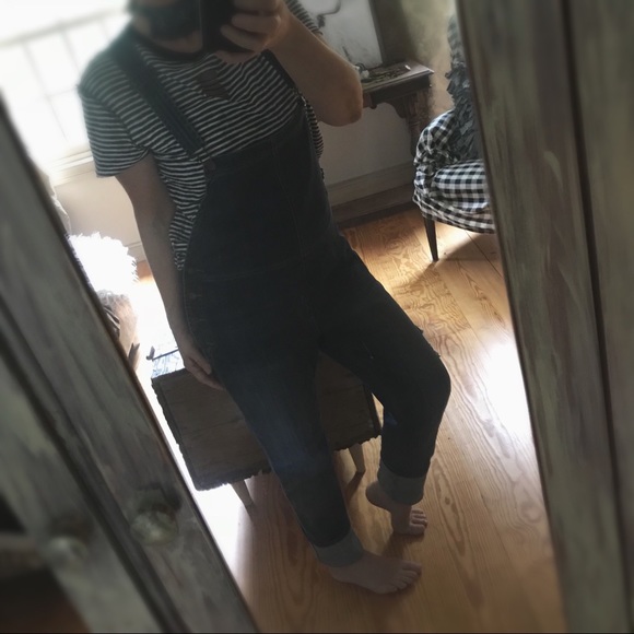 Overalls :Comfy Distressed - Picture 3 of 8